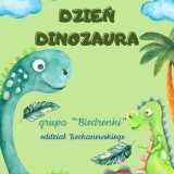 Blue and Green Dinosaur Birthday Party Invitation